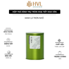 Hộp trà thiếc hình trụ tròn hoạ tiết hoa văn mẫu mới - HVL TEA