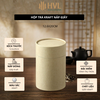 Hộp đựng trà, lọ đựng hạt kho, thảo dược, chất liệu kraft nhôm nắp giấy - HVL TEA