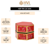 Hộp đựng trà lục giác, bằng thép cao cấp - HVL TEA