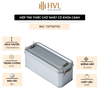 Hộp Trà Thiếc Chữ Nhật Khóa Cổ Điển HT75 - Sang Trọng & Kín Khí | BAOBIHVL
