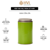Hộp Trà Thiếc Trụ Tròn Cổ Thấp HT70 - Đa Dạng Kích Thước & Màu Sắc