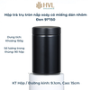 Hộp trà đựng trà trụ tròn nắp xoáy