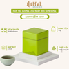 Hộp Trà Thiếc Vuông HT47 Họa Tiết Núi Non Sóng - Sang Trọng & Tinh Tế HVL