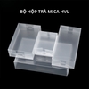 Bộ Hộp Trà MICA HT67 Cao Cấp - Thiết Kế Trong Suốt Sang Trọng