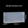 Bộ Hộp Trà MICA HT67 Cao Cấp - Thiết Kế Trong Suốt Sang Trọng