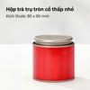 Hộp Trà Thiếc Trụ Tròn Cổ Thấp HT70 - Đa Dạng Kích Thước & Màu Sắc