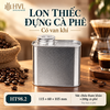 Lon thiếc đựng cà phê có van khí