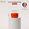 Lon trà mini dáng quả hồng 6.5x4(cm)