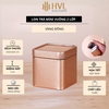 Lon trà mini vuông 2 lớp