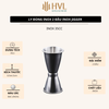 Ly đong inox 2 đầu inox Jigger