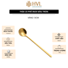 Thìa cà phê inox đầu tròn