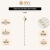 Thìa bar pha chế inox, thìa khuấy 2 đầu pha chế