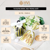 Túi đựng bánh kẹo, bao bì trang trí quà tặng, 100 túi/sp,  kích thước 13*21*4.5 - VUA BAO BÌ