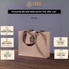 Túi đựng bộ 2,3,4,6 hộp mini đựng trà, nến bằng thiếc nhiều màu sắc - HVL TEA