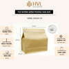 Túi kraft nhôm niêm phong có van khí mẫu mới - HVL TEA