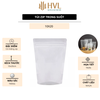 Túi zip giấy kraft nhiều size - màu vàng