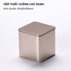 Hộp Đựng Trà Vuông Ánh Nhũ Cao Cấp HVL - Hũ Thiếc Sang Trọng 2026