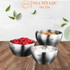 Bát inox nhám cách nhiệt, cứng, bền, tiện dụng, tô inox cách nhiệt, HVL TEA
