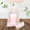 Túi lưới tạo bọt xà phòng tiện lợi, vải lướI, lưới tạo bọt - HVL TEA