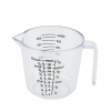 Cốc, ca đong định lượng có vạch chia nhựa PS trong suốt - HVL TEA