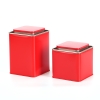 [Mã SGBAU30 ] Hộp trà thiếc vuông cổ thấp - HVL TEA