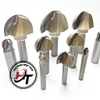 Mũi phay gỗ soi alu cnc quả đào tròn lưỡi phay rãnh dao cầu 6mm 0502 TIDEWAY MSD-TW