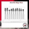 Bộ 10 mũi mài hợp kim mini điêu khắc gỗ lũa kim loại sắt nhựa chuôi 3mm BMMHK-3MM