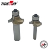 Mũi phay gỗ bo lõm R mũi soi lồi gỗ TIDEWAY 0602 MSLOM-TW