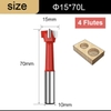 Mũi khoan gỗ tct máy dàn liên kết bản lề chốt gỗ ốc cam CNC đen đỏ R L 3mm 5mm 10mm 15mm 35mm khoan giàn Tideway MKG-TW