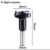 Mũi khoan gỗ tct máy dàn liên kết bản lề chốt gỗ ốc cam CNC đen đỏ R L 3mm 5mm 10mm 15mm 35mm khoan giàn Tideway MKG-TW