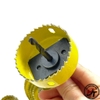 Mũi khoét lỗ tròn gỗ thạch cao khoan khoét trần cao cấp 16 chi tiết bộ vàng BMKTC-16CT-V