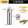 Mũi phay gỗ soi alu cnc quả đào tròn lưỡi phay rãnh dao cầu 6mm 0502 TIDEWAY MSD-TW