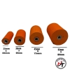 Trục lu cam gắn giấy nhám quả lu mút xốp giấy ráp 25mm 35mm 45mm 55mm Kim khí Hiệp Thảo LU-CAM
