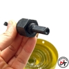 Mũi khoét lỗ tròn gỗ thạch cao khoan khoét trần cao cấp 16 chi tiết bộ vàng BMKTC-16CT-V
