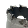 Mũi khoét sắt khoan lỗ tròn inox gỗ sắt cao cấp đầu hợp kim TCT 32mm - 100mm KHKD32100