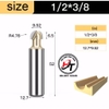 Mũi phay gỗ soi alu cnc quả đào tròn lưỡi phay rãnh dao cầu 6mm 0502 TIDEWAY MSD-TW
