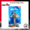 Mũi phay gỗ alu chữ V 5cm CNC vát 90 độ không bi Tideway cao cấp 0301 MSV-90-TW