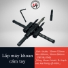 Mũi khoét lỗ tròn thạch cao bộ mũi khoan khoét gỗ điều chỉnh MKTC-KC
