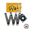Thước Đo Định Vị Cắt Gạch, Thước Đo Chính Xác Lỗ Khoan - Điều Chỉnh Đa Góc Thước Gập 6 Đoạn TDVCG-6D
