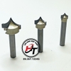 Mũi phay gỗ điêu khắc nhọn dao cắt CNC bo góc R soi mũi tên cào xước Tideway cao cấp 0405 MSKN-TW