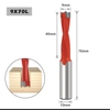 Mũi khoan gỗ tct máy dàn liên kết bản lề chốt gỗ ốc cam CNC đen đỏ R L 3mm 5mm 10mm 15mm 35mm khoan giàn Tideway MKG-TW