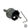 Mũi khoét sắt khoan lỗ tròn inox gỗ sắt cao cấp đầu hợp kim TCT 32mm - 100mm KHKD32100