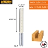 Mũi phay gỗ thẳng cnc dao cắt phá thô ARDEN 0114 0103 mũi soi lấy nền dài 6 8 10 12mm MST-AD