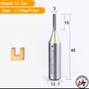 Dao phay CNC mũi cắt CNC gỗ ARDEN 2 me 3 cánh Thẳng TCT 3mm 4mm 5mm 6mm 0107 AK47-2 MCCNC-AD