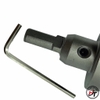 Mũi khoét sắt khoan lỗ tròn inox gỗ sắt cao cấp đầu hợp kim TCT 15mm -30mm MKHK-D-1530