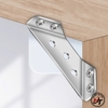 Bát ke góc vuông inox 90 độ đa năng 304 tam giác không rỉ cố định sửa chữa nội thất KGV-IN-L60