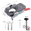 Bộ cữ khoan bản lề bật có vam kẹp kèm mũi khoan gỗ 35mm CKBLB-RT
