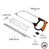 Bộ cưa gỗ cầm tay đa năng làm vườn lưỡi cưa kéo cây 6 món mini lọng chỉ BCMN-V
