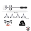 Bộ dụng cụ nâng đồ trong nhà bánh xe di chuyển vật nặng đa năng thông minh DCDCDN-500