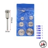 Lưỡi cắt mini bộ lưỡi cưa gỗ 6 chi tiết gắn máy khoan cầm tay BLCGMN